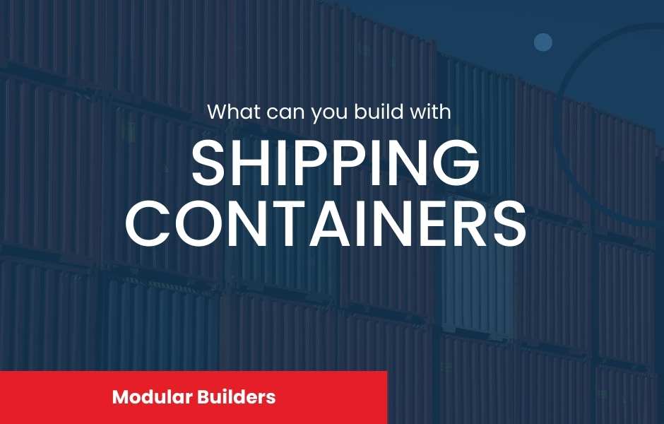 What can be built with shipping containers? Modular builders are creating amazing homes, offieces and more with new techniques and tools. Check out this article about shipping containers and how they are used in modular building.